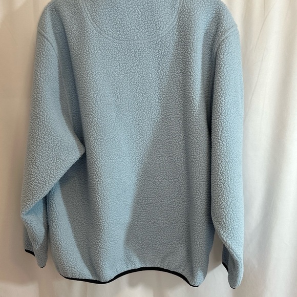 Southern Proper All Prep Pullover Light Blue Snap Button Mock Jacket Mens M - Picture 10 of 12